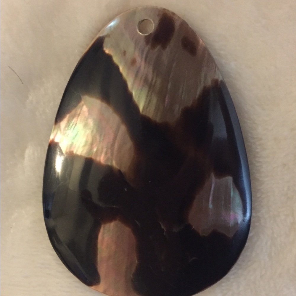 Large Pendant Abalone Shell - Vintage